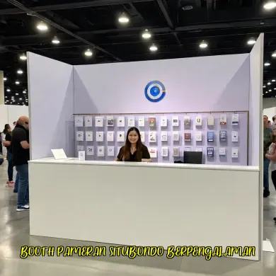 booth pameran situbondo berpengalaman